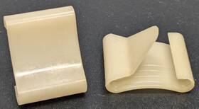 4162222 Whirlpool Lot Of 2 Nos Oem Kitchenaid / Dishwasher Hinge Bumper Part#