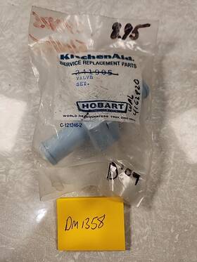 4162920 Whirlpool New In Bag Oem Check Valve Dishwasher Kitchen Aid Bing