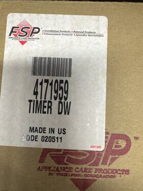 4171959 Whirlpool Genuine Oem Dishwasher Timer