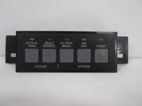 755-92-207m Whirlpool 8274651 Dishwasher 5 Button Switch Black S9924 Asmn