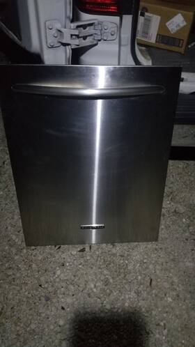 8572321 Whirlpool Kitchenaid/whirlpool Dishwasher Stainless Steel Outer Door Panel