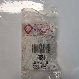9741999 Whirlpool Dishwasher Door Switch Genuine Oem Replacement Part