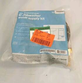 An-94 Whirlpool 6 Foot Dishwasher Water Supply Kit