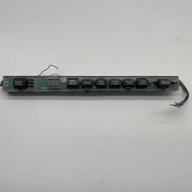 Ja0043073 Whirlpool Dishwasher Main Control Board Black Button Row