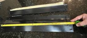 8268999 Whirlpool Kitchenaid Black Dishwasher Bottom Toe Kick Plate Access Panel Fits 100s Of Brands And Models