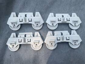 W10082871 Whirlpool Kitchenaid Kenmore Dishwasher Lower Rack Wheel Rollers