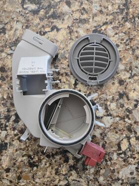W10195024 Whirlpool Kitchenaid Oem Dishwasher Vent Assembly Gasket Door Bezel Wpw 10469575