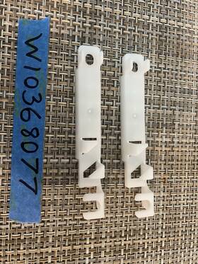 W10368077 Whirlpool Dishwasher Clips Pair New /open Box