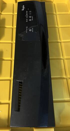 W10254555 Whirlpool W10551673 Dishwasher Control Panel W10447840