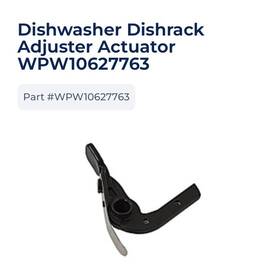 Wpw10627763 Whirlpool W10627763 New Dishwasher Rack Adjuster Genuine Parts Oem