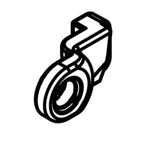 W10629551 Whirlpool Dishwasher Tine Clip Genuine Oem Part