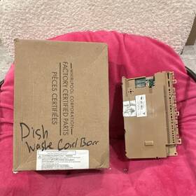 W10685612 Whirlpool Dishwasher Control Board Beige Plastic Pcb