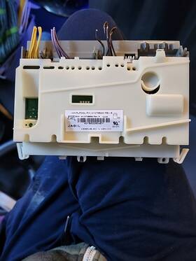 W10756240 Whirlpool Dishwasher Control Board P/n Rev B