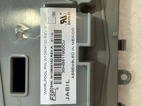 W10804162 Whirlpool Dishwasher Control Board