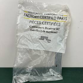 W10877227 Whirlpool Dishwasher Door Hinge - Factory Certified Part