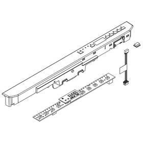 W10880557 Whirlpool Dishwasher Control Panel Assembly White Genuine Oem Part