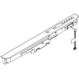 W10897043 Whirlpool Dishwasher Control Panel Assembly Black Replaces