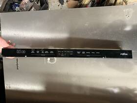W10897411 Whirlpool Dishwasher Control Panel Part #