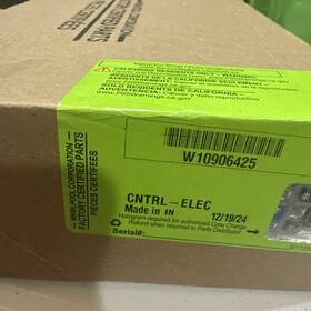 W10906425 Whirlpool New Oem Genuine Dishwasher Electronic Control Board