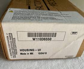 W11036550 Whirlpool Dishwasher Interface Control Board