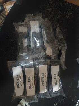 W11048217 Whirlpool Oem Dishwasher Tub Wheel Set Of 8