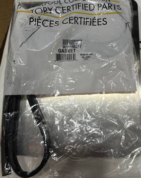 W11196317 Whirlpool New Genuine Oem Dishwasher Door Seal