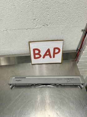 W11647667 Whirlpool W11546171 Dishwasher Control Panel Stainless /gray