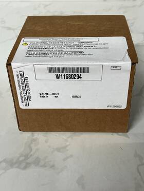 W11680294 Whirlpool Dishwasher Valve New Oem Part