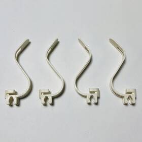 Wp3377464 Whirlpool 4 Kitchenaid Dishwasher Tine Clip Ah343945 Ea343945 Ps343945