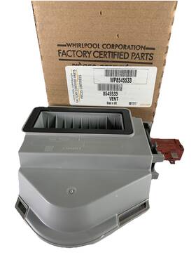 Wp8545533 Whirlpool Oem Dishwasher Vent Assembly Genuine Factory Part