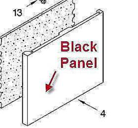 Wp8558946 Whirlpool Dishwasher Control Panel Black Genuine Oem Part