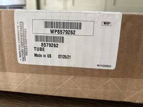 Wp8579262 Whirlpool Upper Dishwasher Supply Tube Oem