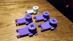 Wpdwwaa-001 Whirlpool Dishwasher Wheel Adjuster Assembly