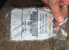 Wpw10077854 Whirlpool New Dishwasher Stop Clip