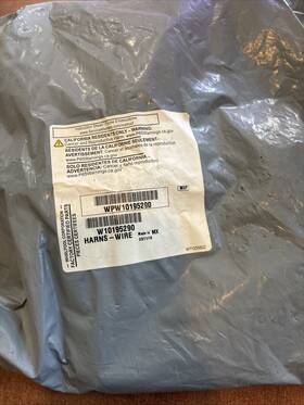 Wpw10195290 Whirlpool Dishwasher Wire Harness