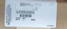Wpw10199788 Whirlpool Oem Dishwasher Control Panel