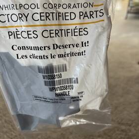 Wpw10358150 Whirlpool Dishwasher Parts Handle