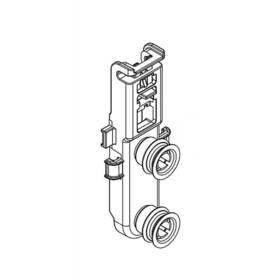 Wpw10580220 Whirlpool Dishwasher Dishrack Roller Assembly Genuine Oem Part
