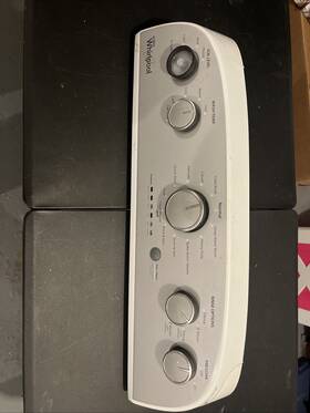 Wtw5000dwi Whirlpool Washer Control Panel. 5 Model Number