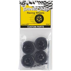 P347 Woodland Scenics Pine Car Derby Custom Parts-racing Wheels -