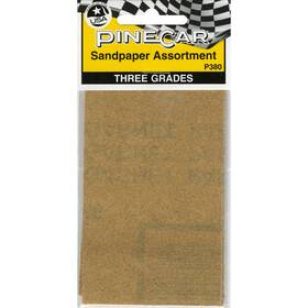 Assortmentp380 Woodland Scenics P380 6 Pack Pine Car Derby Sandpaper