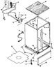 Wpw10273574 Kenmore Whirlpool Fill And Drain Hose Holder Housing