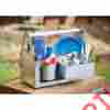 Wsa-103 Home Essentials Mason Flatware Caddy W Tray And Chalkboard Signs 786460084094