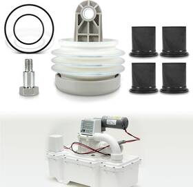 385310076 Xyuee Cmus0-088 Fits For Dometic Sealand 385230980 Pump Bellow Kit Duckbill Valve 4