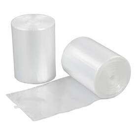 Yarebest 769891065795 1.5 Gallon Trash Bags Small Garbage Clear 180 Bags/2 Rolls