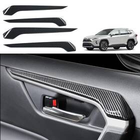 Sfghfgjh-457335 Yboueo For Rav4 Inner Door Panel Upper Armrest Interior Protective Cover Compatible
