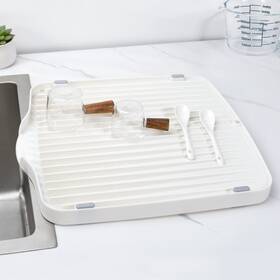 Yk1601p-w Yohom Draining Board Tray For Under-mount Sink Drain Plastic Dish Dra Inch