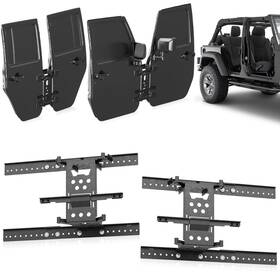 Y-xbds-0004-fba Yzona Door Storage System Hangers Rack Bracket Compatible With 2007-2025 Jeep Gladi