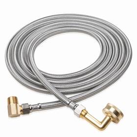 Zephyrjazz 717021632911 Dishwasher Installation Kit 3/8 Inch Compression Mip Elbow 3/4