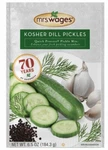 Mrs. Wages W622-J7425 Quick Process 6.5 Oz Kosher Dill Pickling Mix Pack Of 12. Fixed Price $57.29.